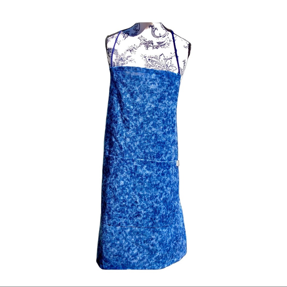 Andys Aprons - not so basic!  “Blue Chambray”